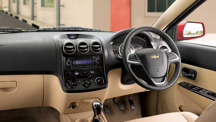 new Chevrolet Enjoy interiors