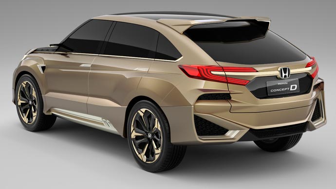 A Concept D-based SUV model from Honda