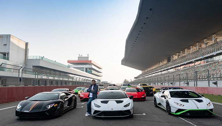Experiential drive for Lamborghini Huracán STO customers at BIC