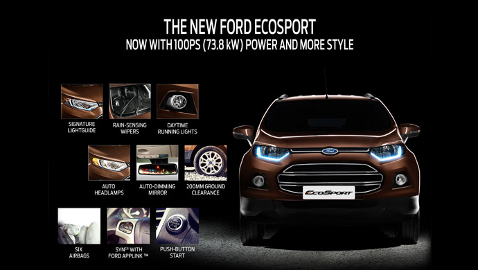 New Ford EcoSport features