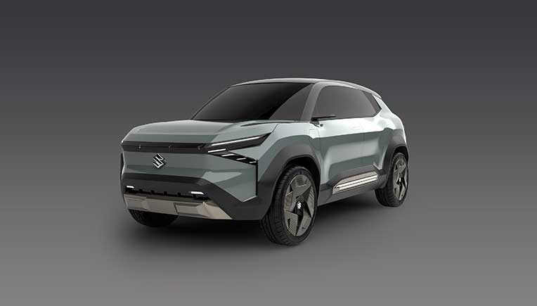 Global premiere of Maruti Suzuki Concept Electric SUV eVX