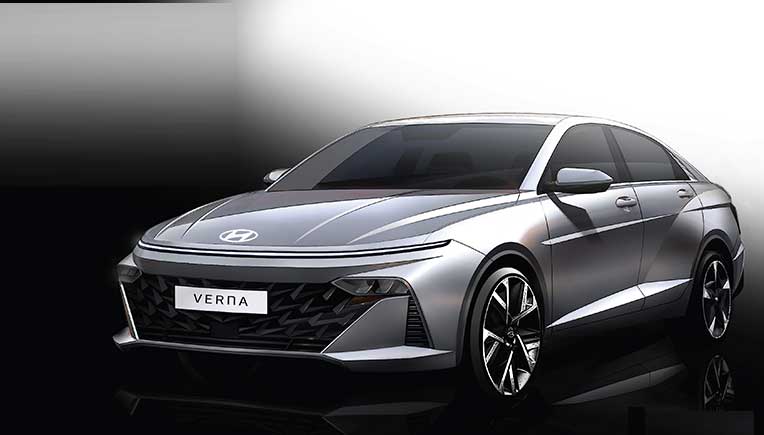 Hyundai unveils designs of all new Verna sedan