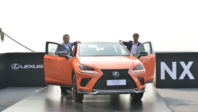 The new Lexus NX300h was launched in the presence of Akitoshi Takemura, President, Lexus India.