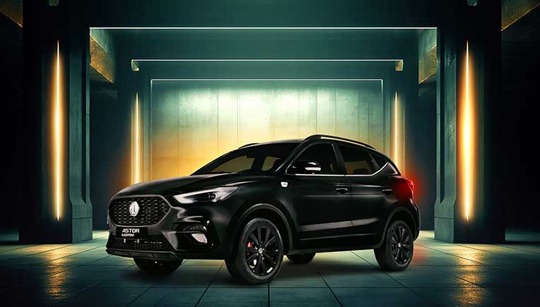 MG Astor Blackstorm Limited Edition launched at Rs 14,47,800 onward