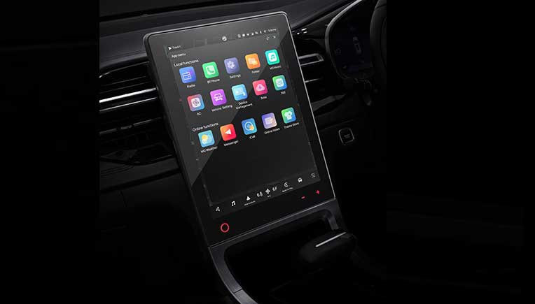 MG Motor unveils 14” HD Portrait Infotainment System in new Hector
