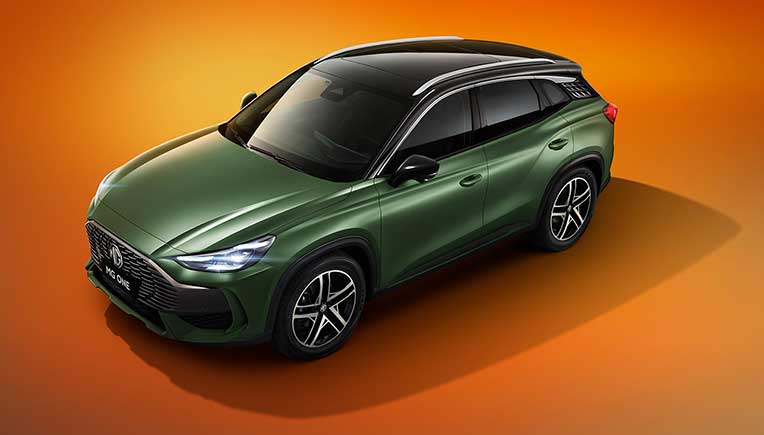 MG One premium mid-size SUV images released