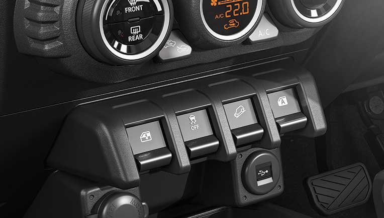 Maruti Suzuki Jimny traction controls