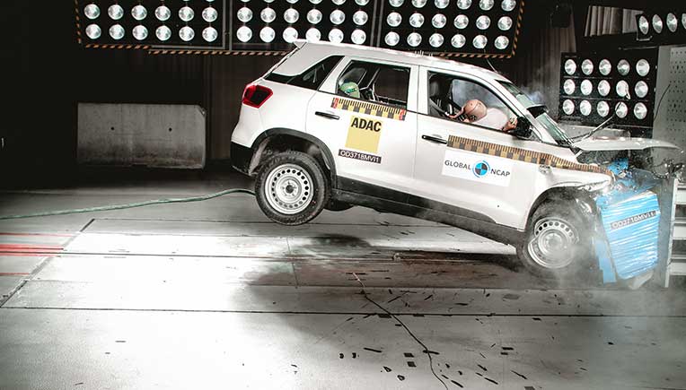 Suzuki Vitara gets 4 stars in crash test