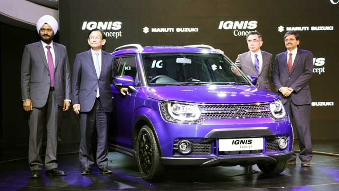 Maruti Suzuki India Limited unveiled the Ignis Concept