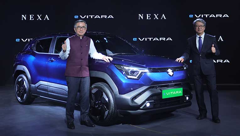 Maruti Suzuki unveils its first electric SUV - e Vitara