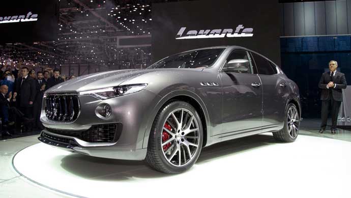 For India, the Levante is fitted with a 275hp 3 litre V6 Turbo Diesel