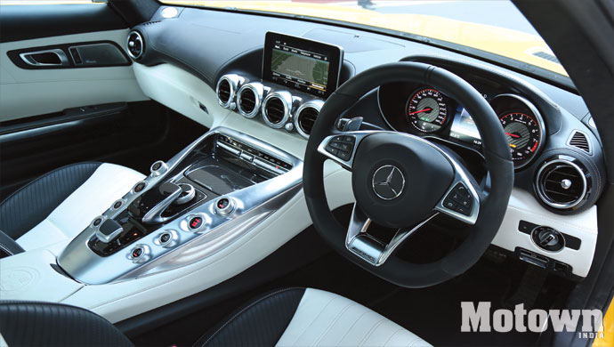 Mercedes AMG GT S interior
