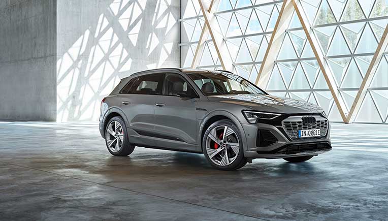New Audi Q8 e-tron; Improved efficiency, range, design