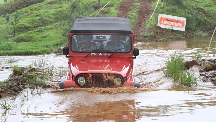 A competent swimmer; New Mahindra Thar CRDe