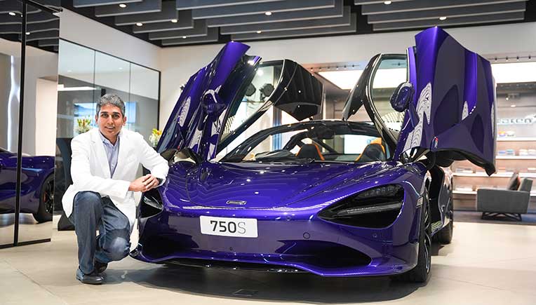 New McLaren 750S Coupe, Spider debut in India
