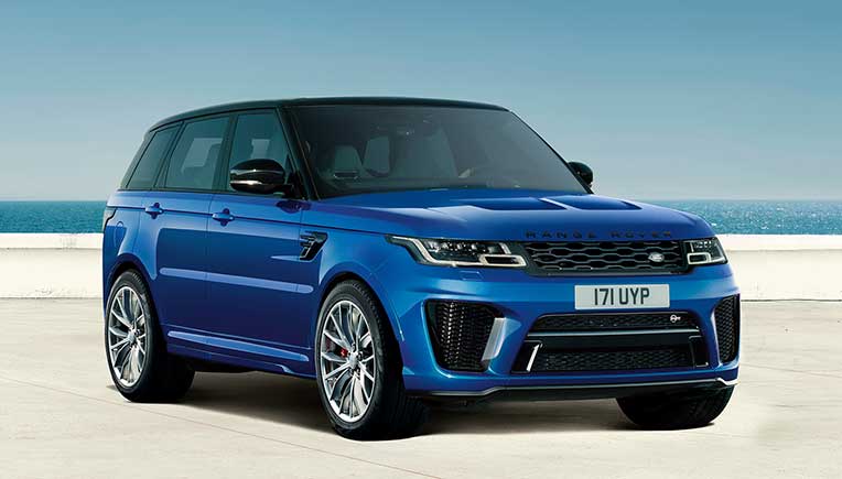 Range Rover Sport SVR in India at Rs 2.19 crore onward