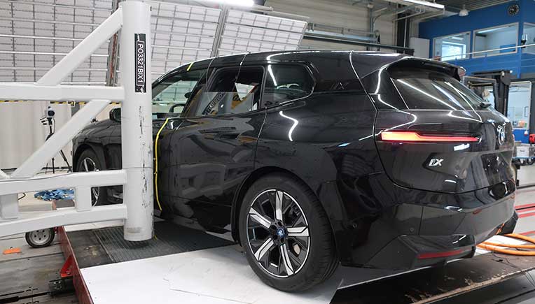 Soon to be launched in India, BMW iX e-car achieves 5-stars in Euro NCAP test