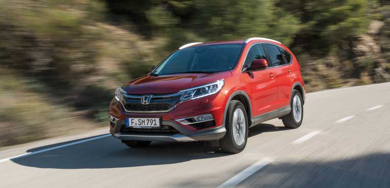 2015 Honda CR-V with a diesel engine and 9-speeds