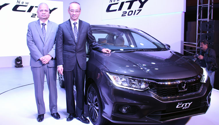 2017 Honda City launched for Rs. 8.49 lakh