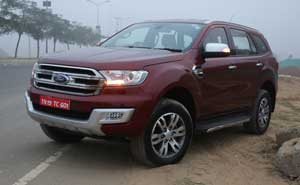 All New Ford Endeavour 2.2 litre 4X2 AT Road Test Review | Motown India