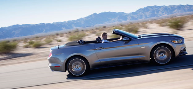 All-new Ford Mustang convertible gets new design