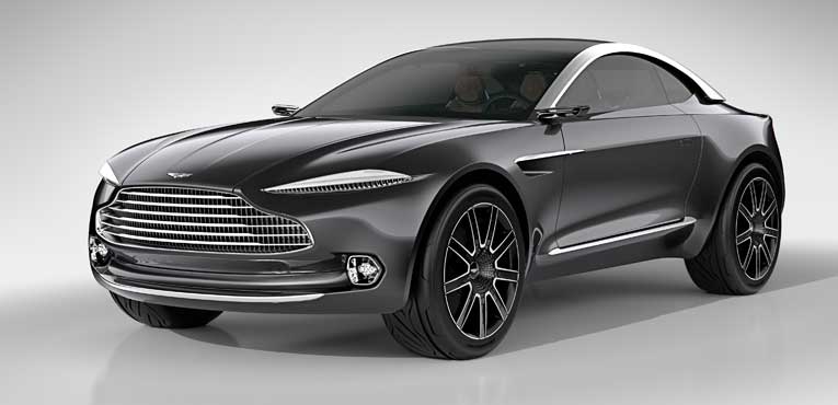 Aston Martin Unveils a GT Crossover concept, the DBX