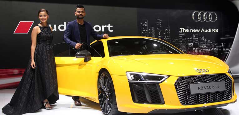 Audi India showcases R8 V10 Plus and other models