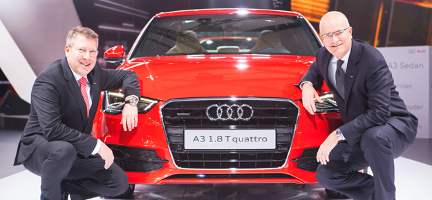 Audi India unveils Audi A3 sedan