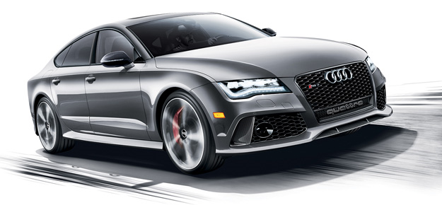 Audi exclusive RS 7 dynamic edition at NYIAS