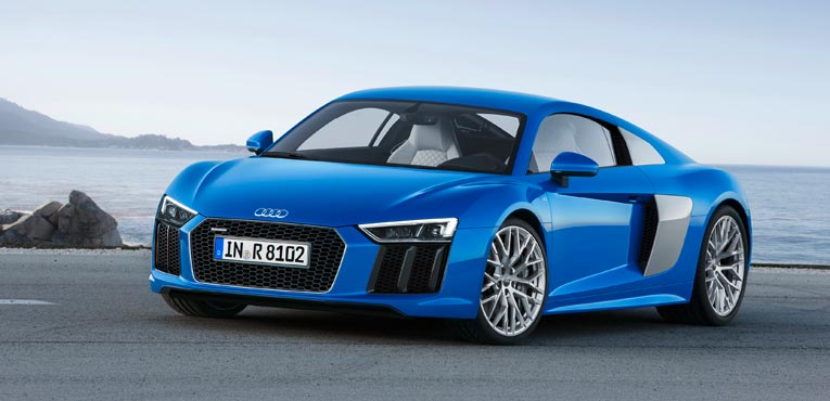 Audi presents second generation R8 sports car