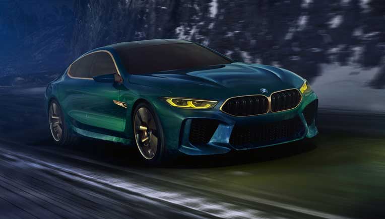 BMW unveils Concept M8 Gran Coupe, a sporty and luxurious car