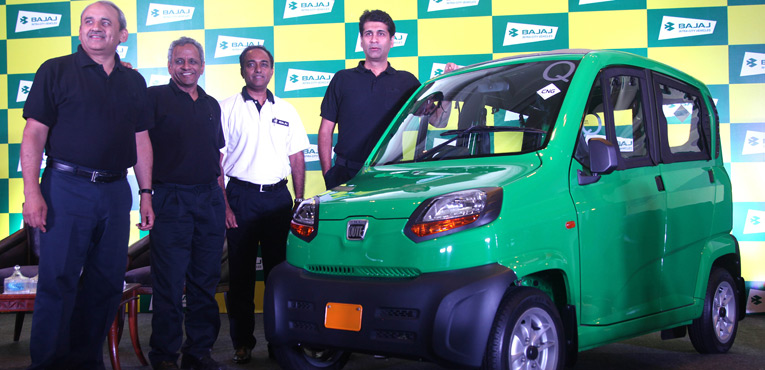 Bajaj Auto Quadricycle RE 60 ‘Qute’ gets ready for exports to 16 countries