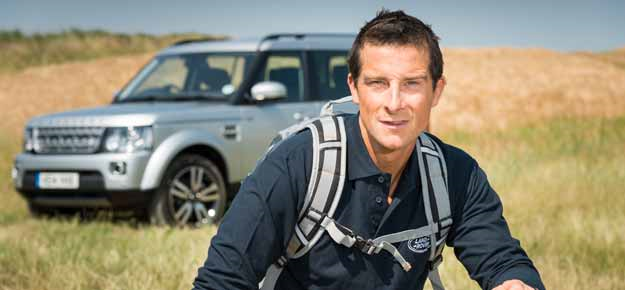 Bear Grylls is Land Rover global brand ambassador