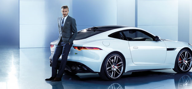 Beckham is brand ambassador for Jaguar in China