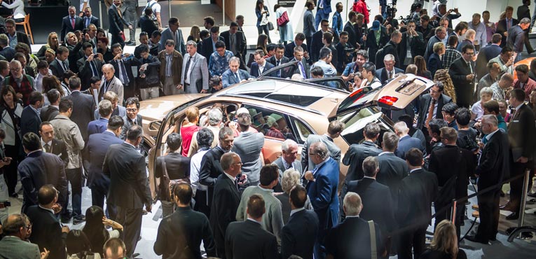 Bentley Motors unveils Bentayga SUV at the 66th IAA Frankfurt