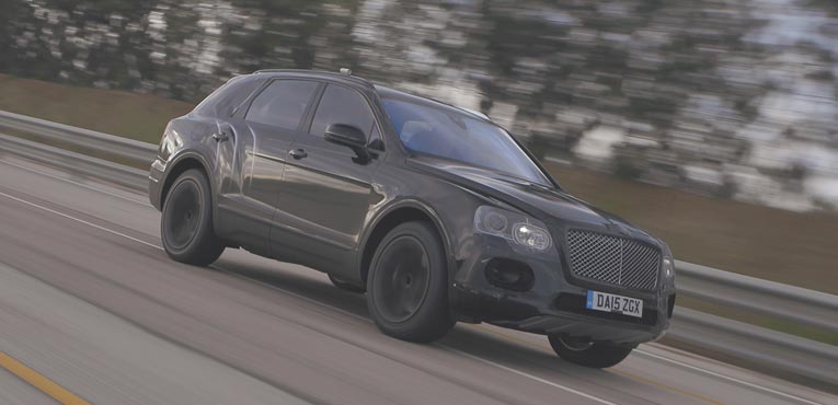 Bentley’s Bentayga is the fastest SUV in the world at 301kmph