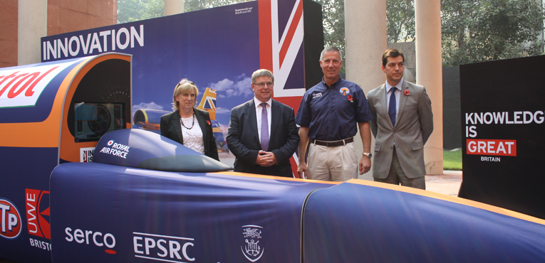 Bloodhound SSC Show Car unveiled in India