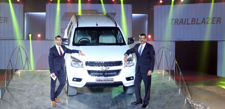 Chevrolet Trailblazer launched for Rs. 26.4 Lakh