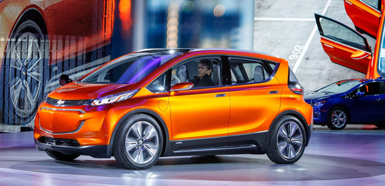 Chevrolet introduces Bolt EV concept in US