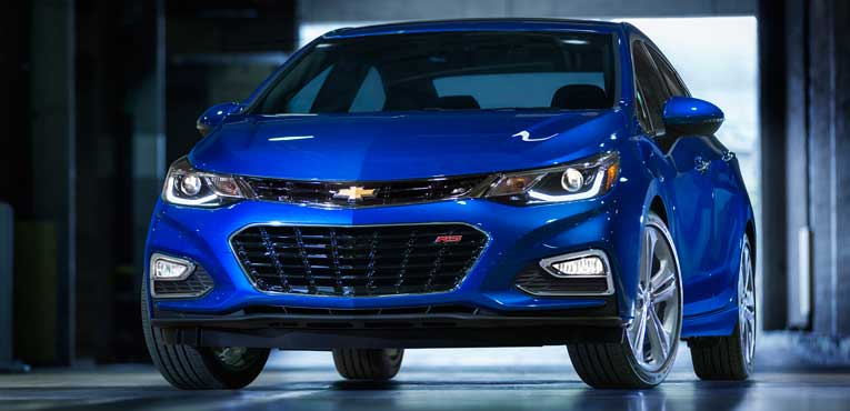 Chevrolet unveils the new 2016 Cruze in Detroit, USA