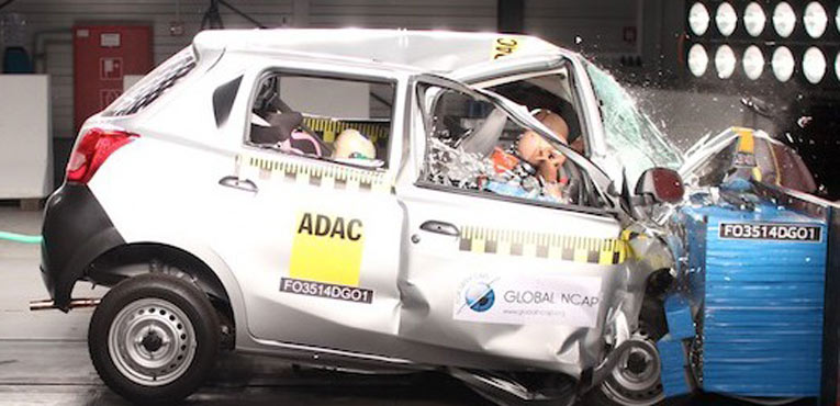Datsun Go and Maruti Swift flunk global crash test