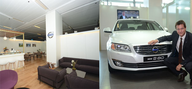 Exclusive Volvo lounge at T3 domestic airport
