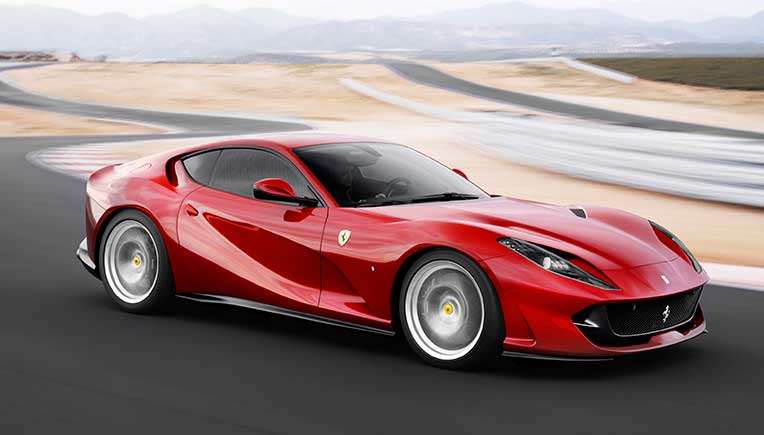 Ferrari’s most powerful production car, 812 Superfast, unveiled in Mumbai