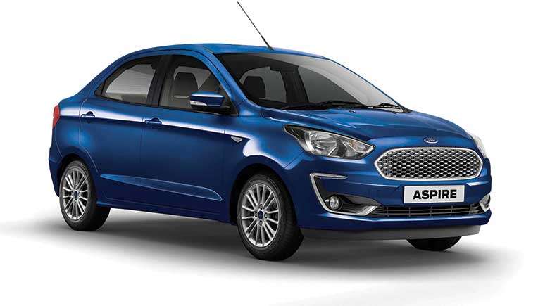 Ford India Introduces new Aspire at Rs 5,55,000