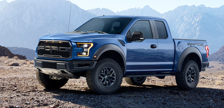 Ford’s toughest pickup—all-new F-150 Raptor 