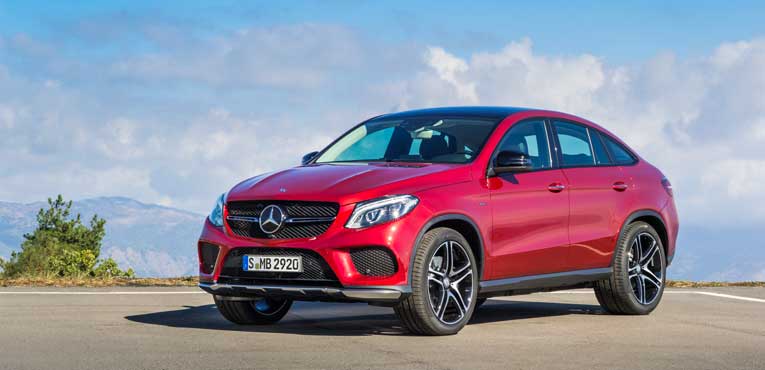 Mercedes GLE 450 AMG Coupé launch on January 12, 2016