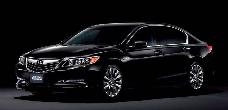 Honda Legend with 3 electric motors for sale early 2015