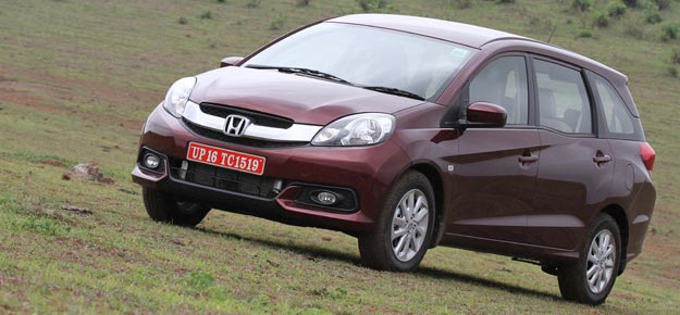 Honda Mobilio price range Rs 6.49 L to Rs 10.86 L