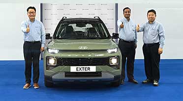 Hyundai Motor India rolls out Exter from Sriperumbudur plant