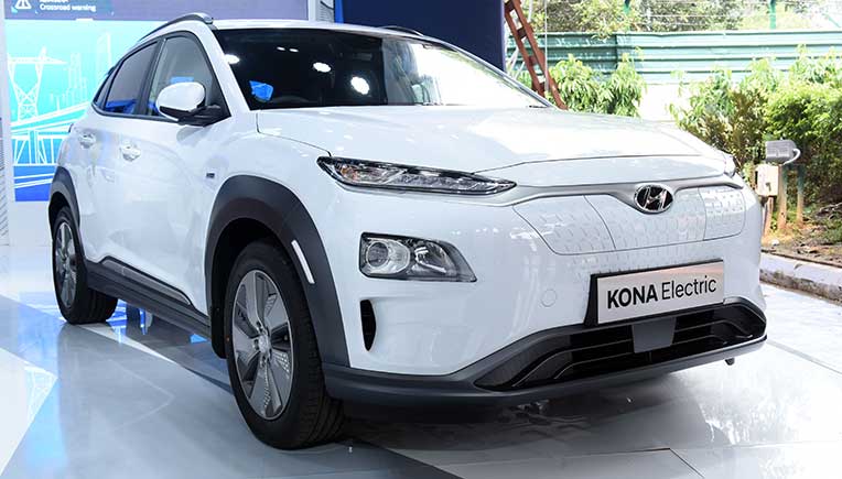 Hyundai showcases Kona Electric at Global Mobility Summit 2018